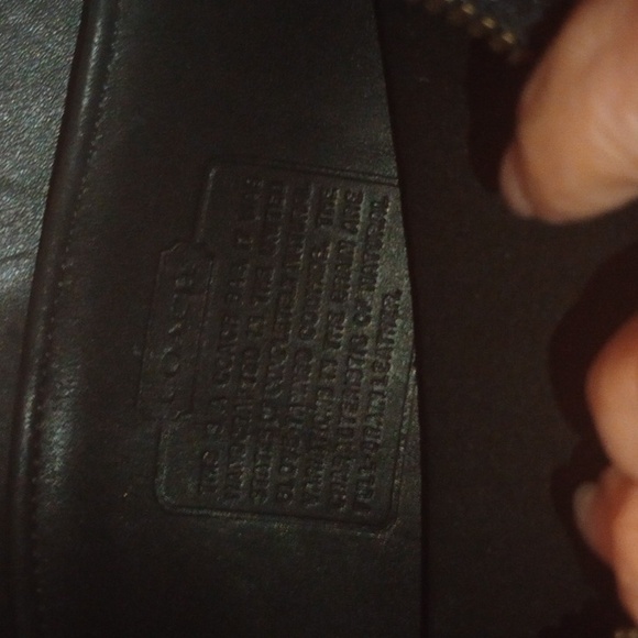 Coach Black Leather Women's Bag - Picture 4 of 4